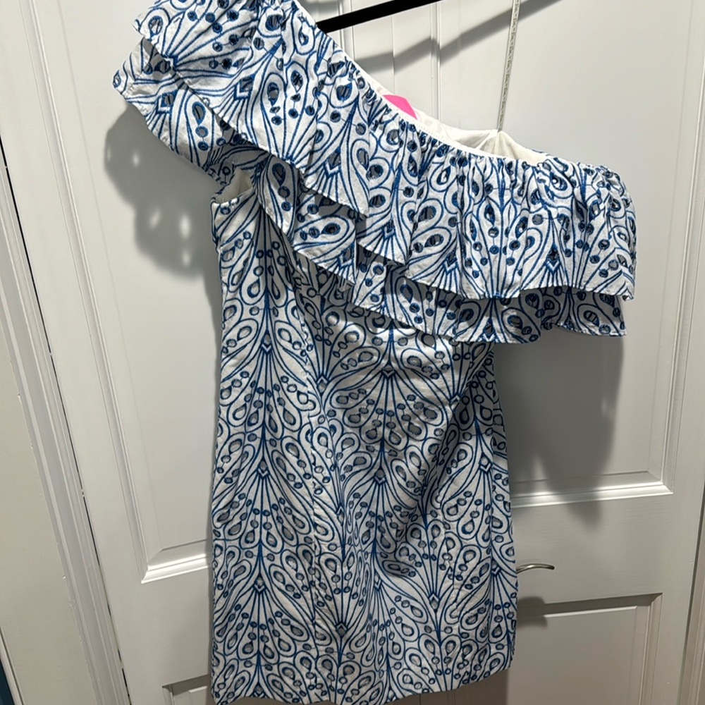Lilly Pulitzer embroidered dress.